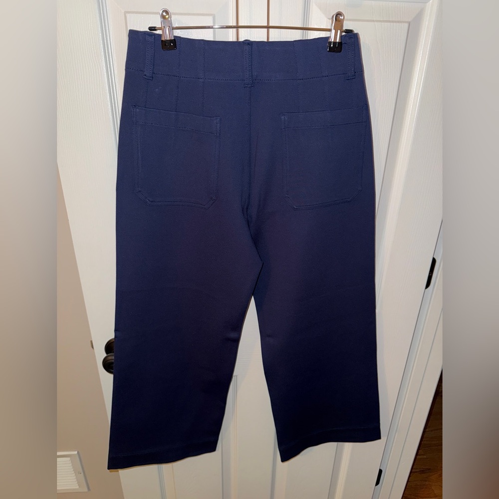 Maeve Midnight Blue Wide Leg Trousers - Picture 5 of 5
